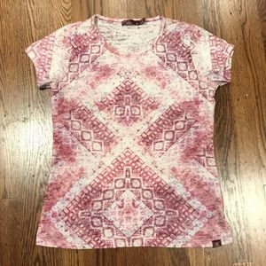 Women’s Prana Burnout T-shirt. Purple. Sz M